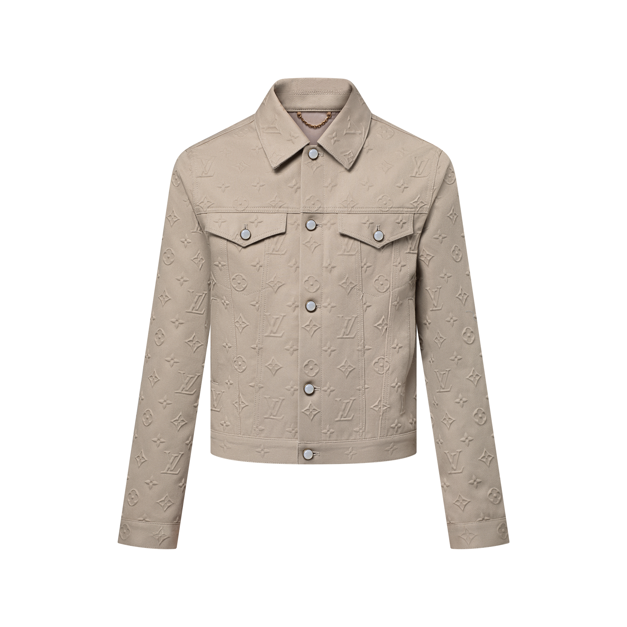 Monogram Embossed Denim Jacket - Ready-to-Wear | LOUIS VUITTON